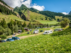 Camping Giessen im Binntal, Wallis