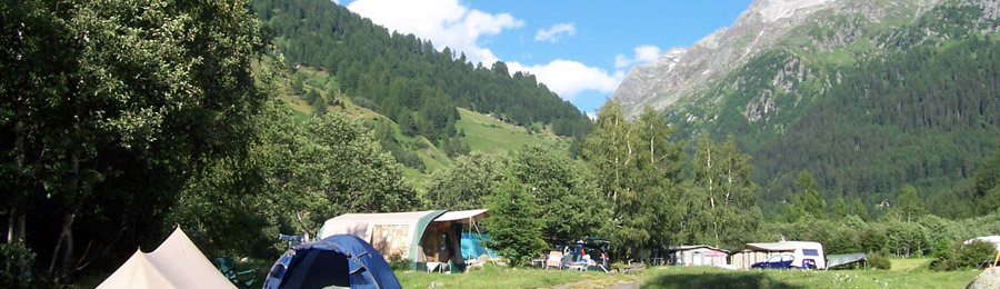 Camping Giessen, Binntal - Giesseblick